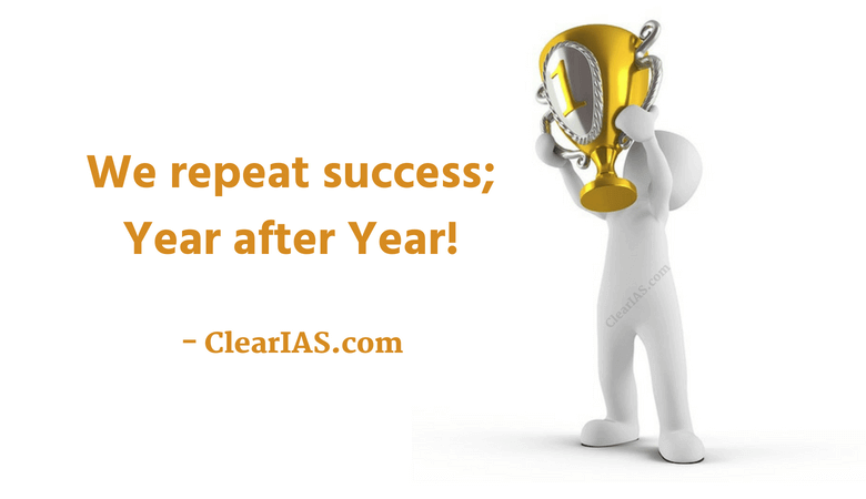 ClearIAS Prelims Test Series - We repeat success!