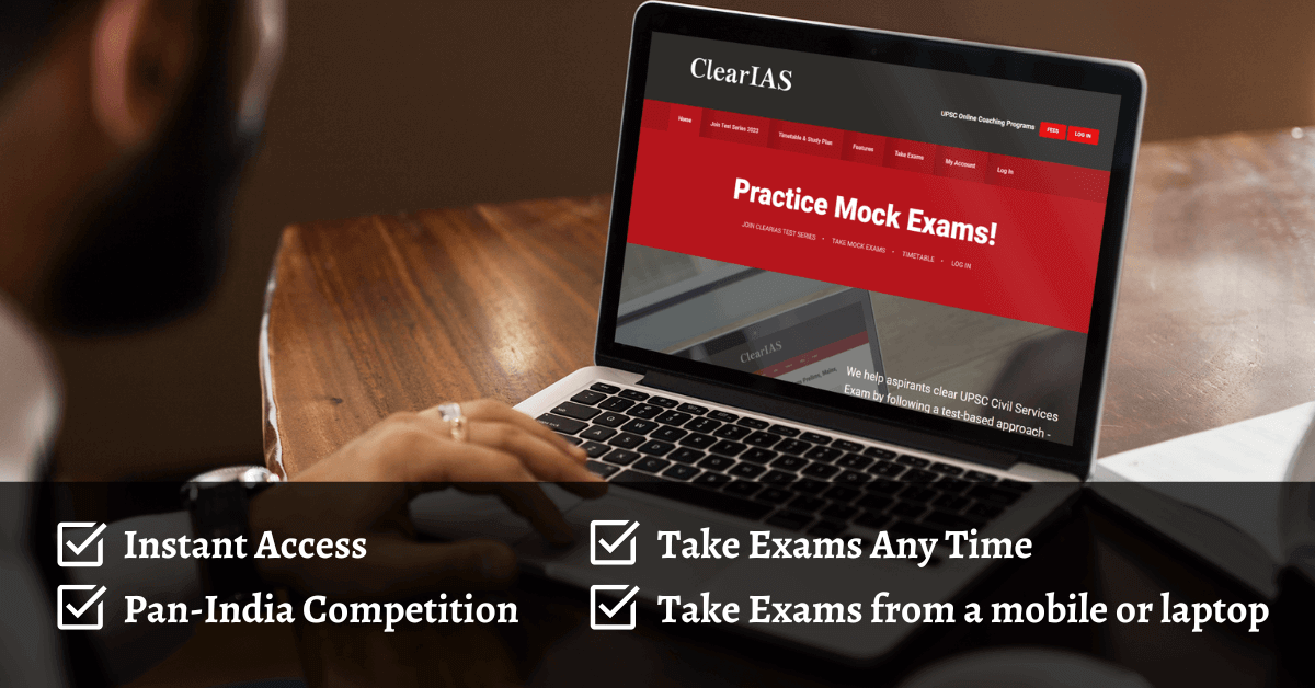 ClearIAS UPSC Prelims Online Mock Test Series